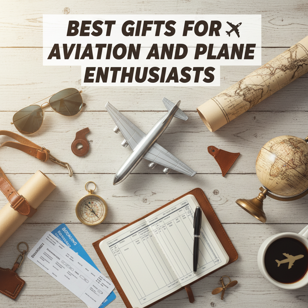 Best Gifts for Aviation and Plane Enthusiasts