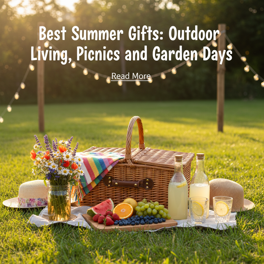 Best Summer Gifts: Outdoor Living, Picnics and Garden Days