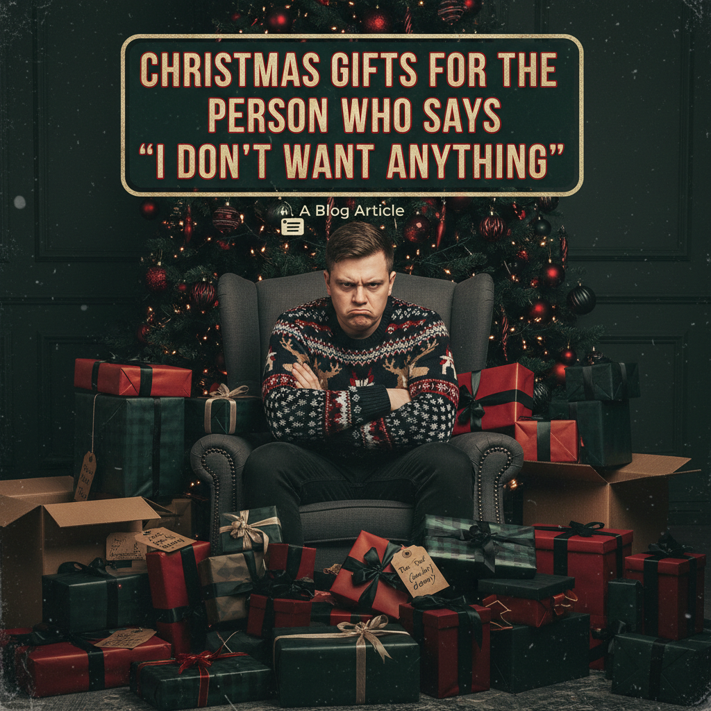 Christmas Gifts for the Person Who Says 'I Don't Want Anything'