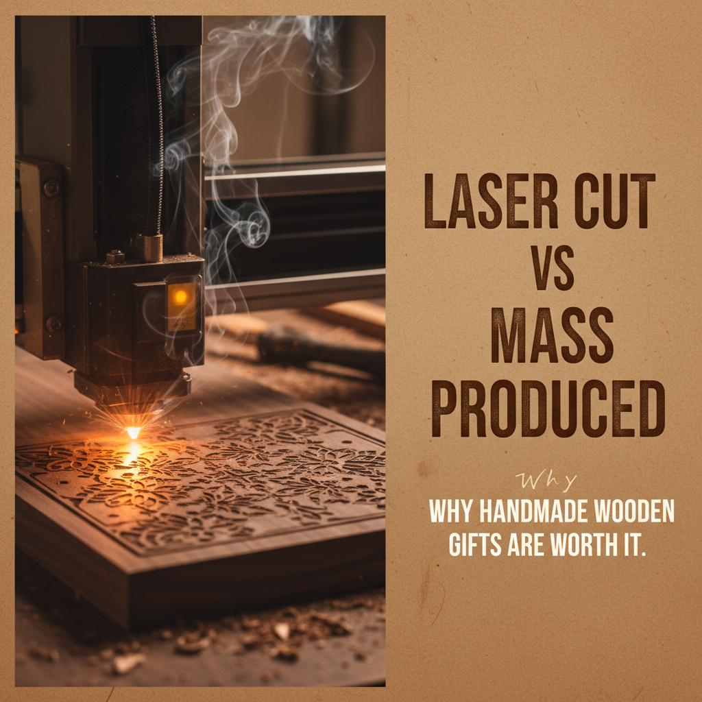 Laser Cut vs Mass Produced: Why Handmade Wooden Gifts Are Worth It