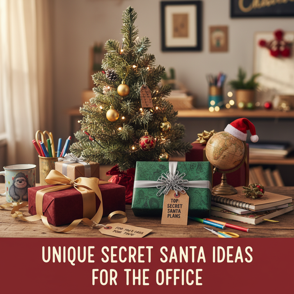 Unique Secret Santa Ideas for the Office (Under £10)