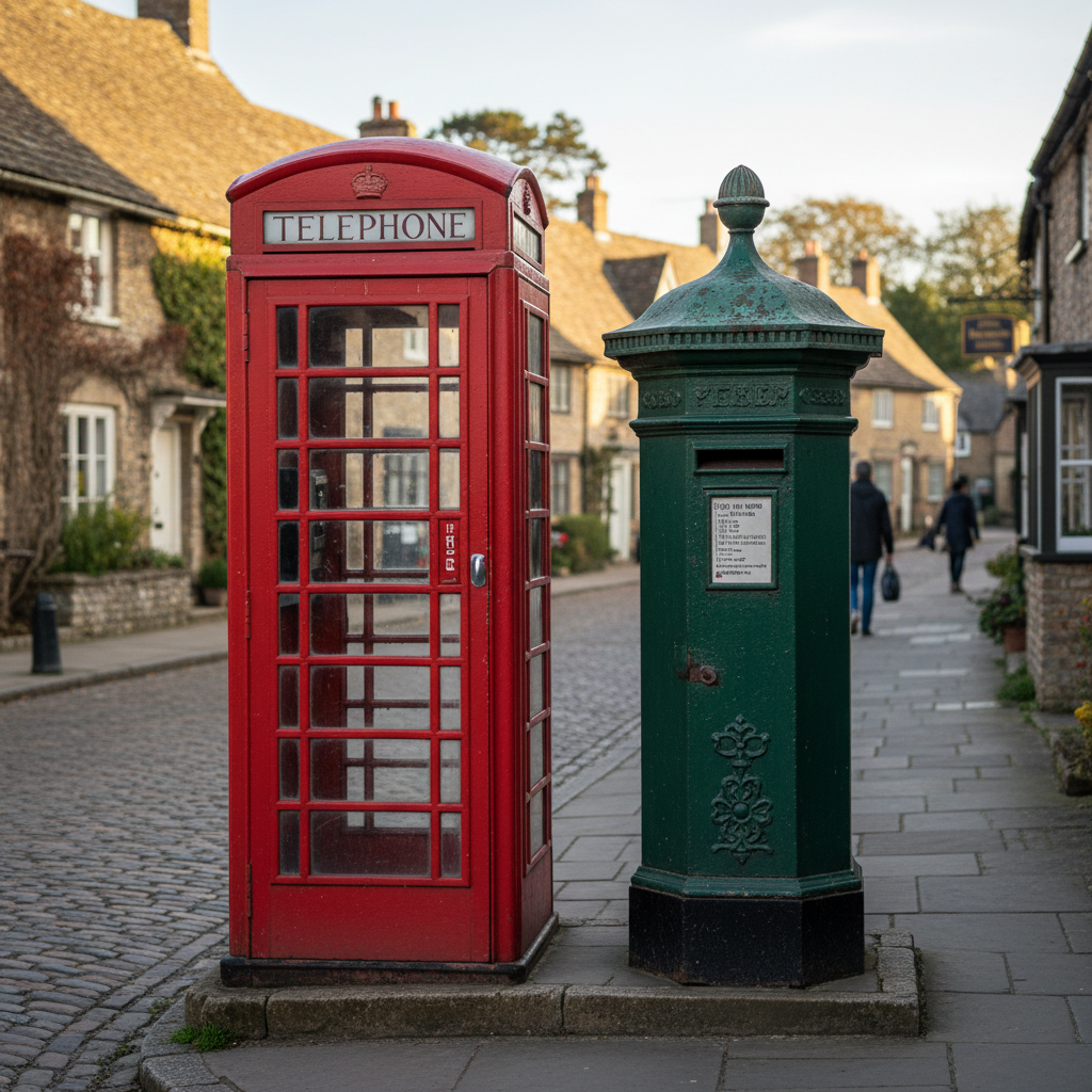 The Story Behind Iconic British Street Furniture: Pillar Boxes, Phone Boxes and Lamp Posts