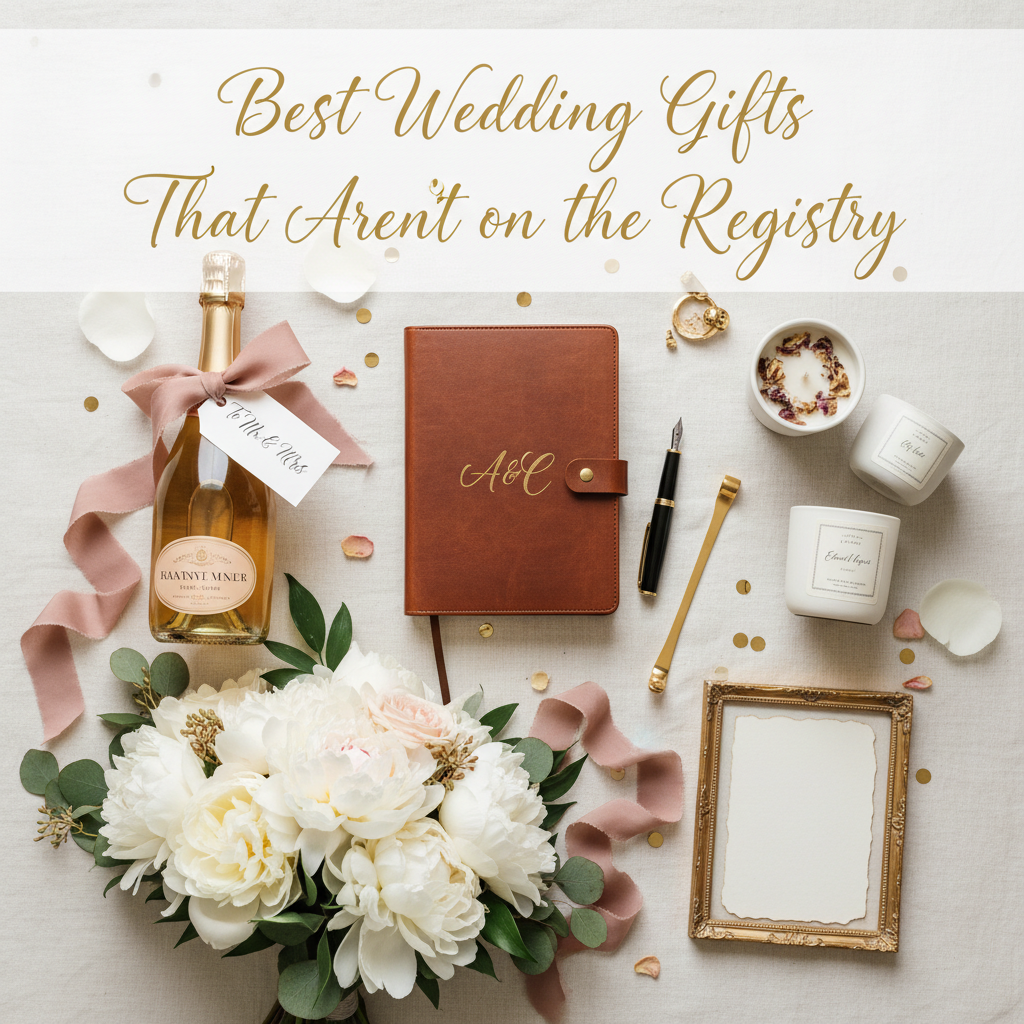 Best Wedding Gifts That Aren't on the Registry (Under £50)