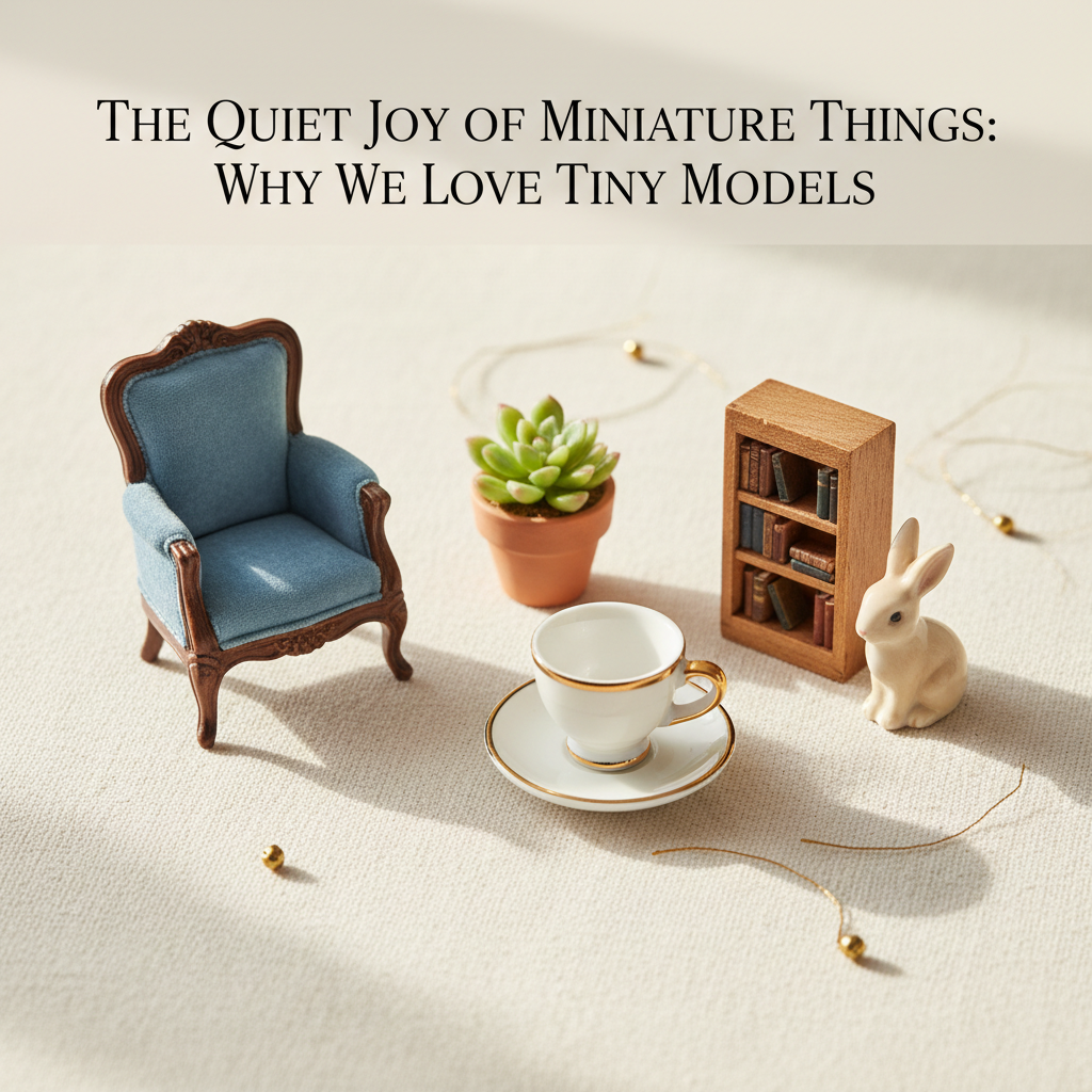 The Quiet Joy of Miniature Things: Why We Love Tiny Models