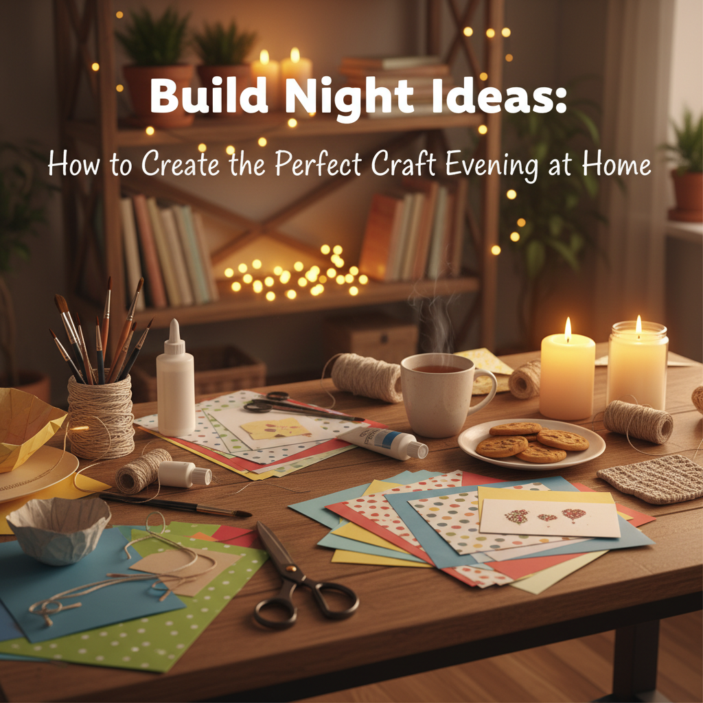 Build Night Ideas: How to Create the Perfect Craft Evening at Home