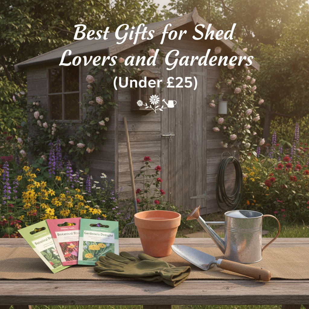 Best Gifts for Shed Lovers and Gardeners (Under £25)