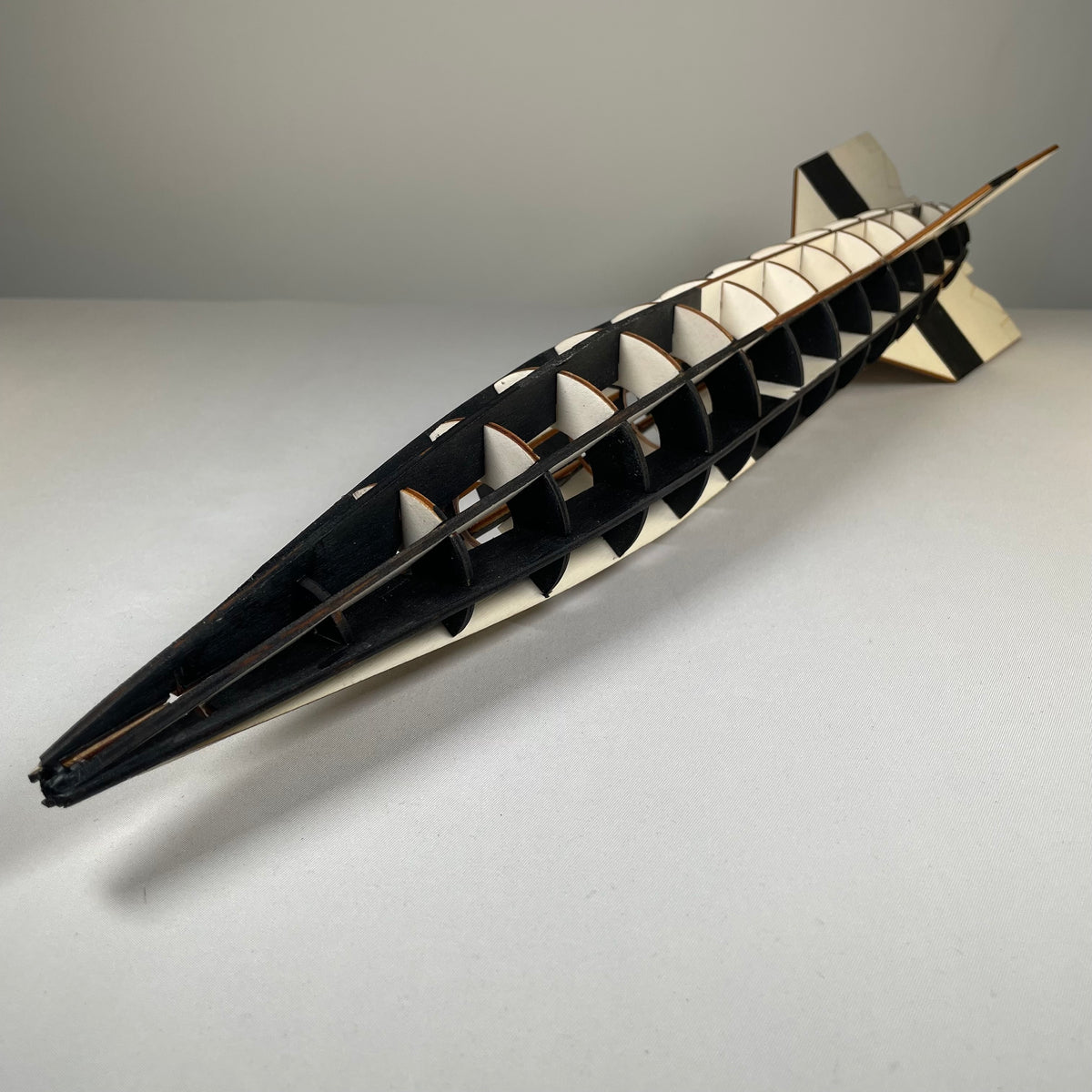Ww2 Toy Rabbit V2 Rocket Ready-Made Model | WW2 Prop | Curious Rabbit®