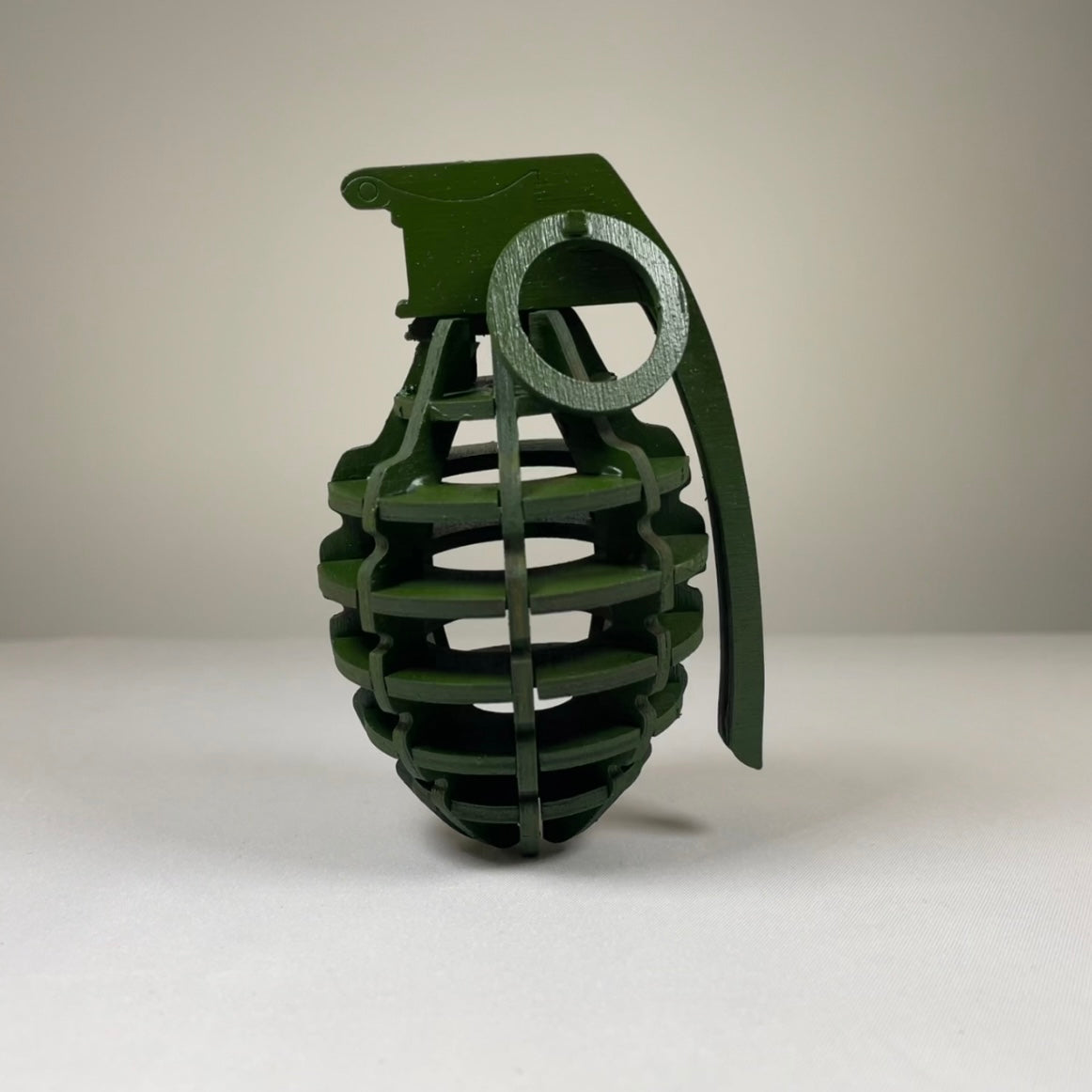 Mk 2 Grenade Flatpack Model Kit | WW2 Prop | Curious Rabbit®