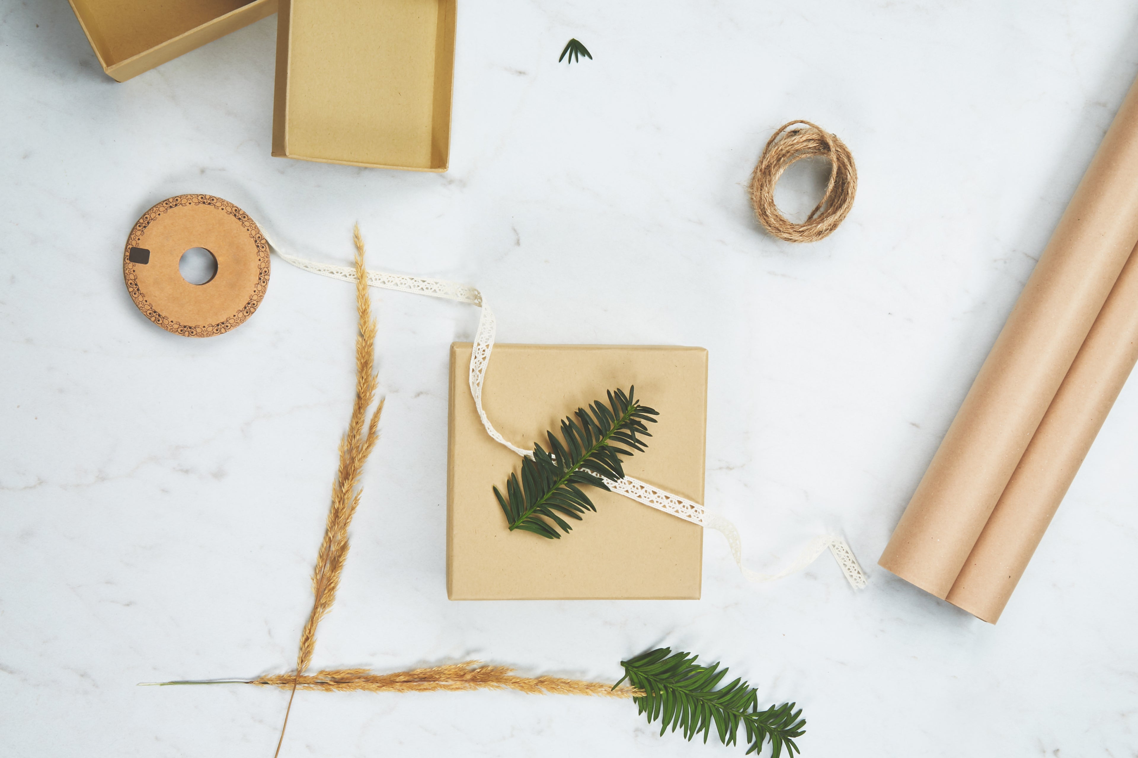 Holiday gift wrapping