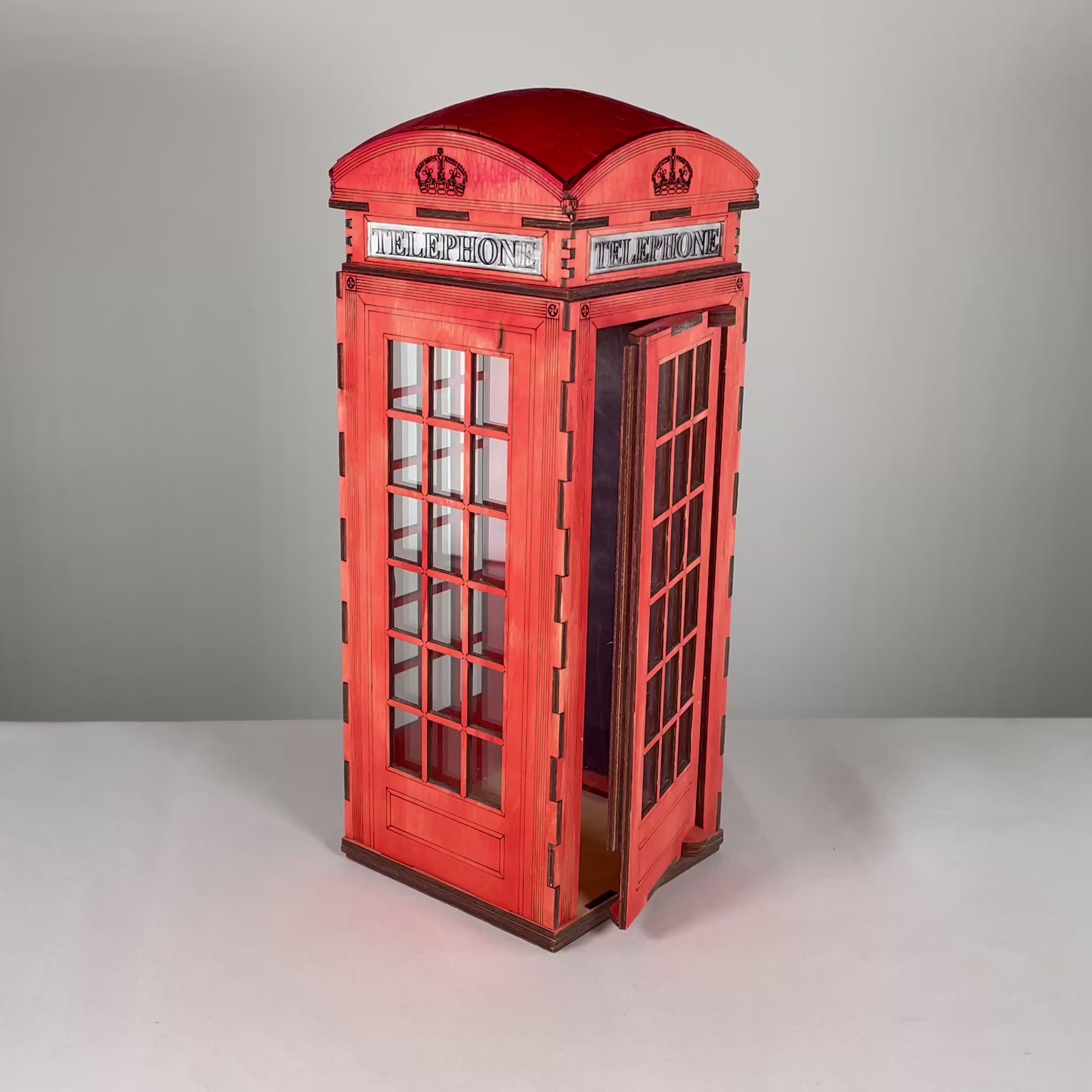 video of telephone box model
