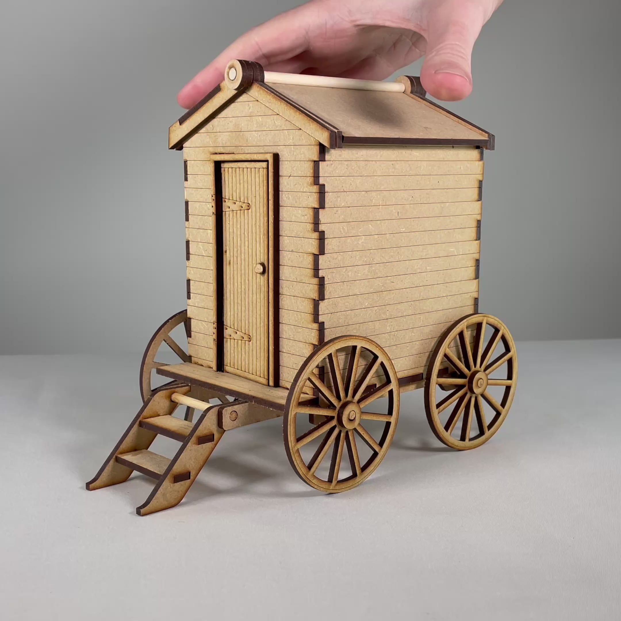 video of bathing hut model