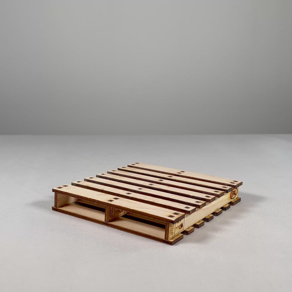 video of pallet coaster