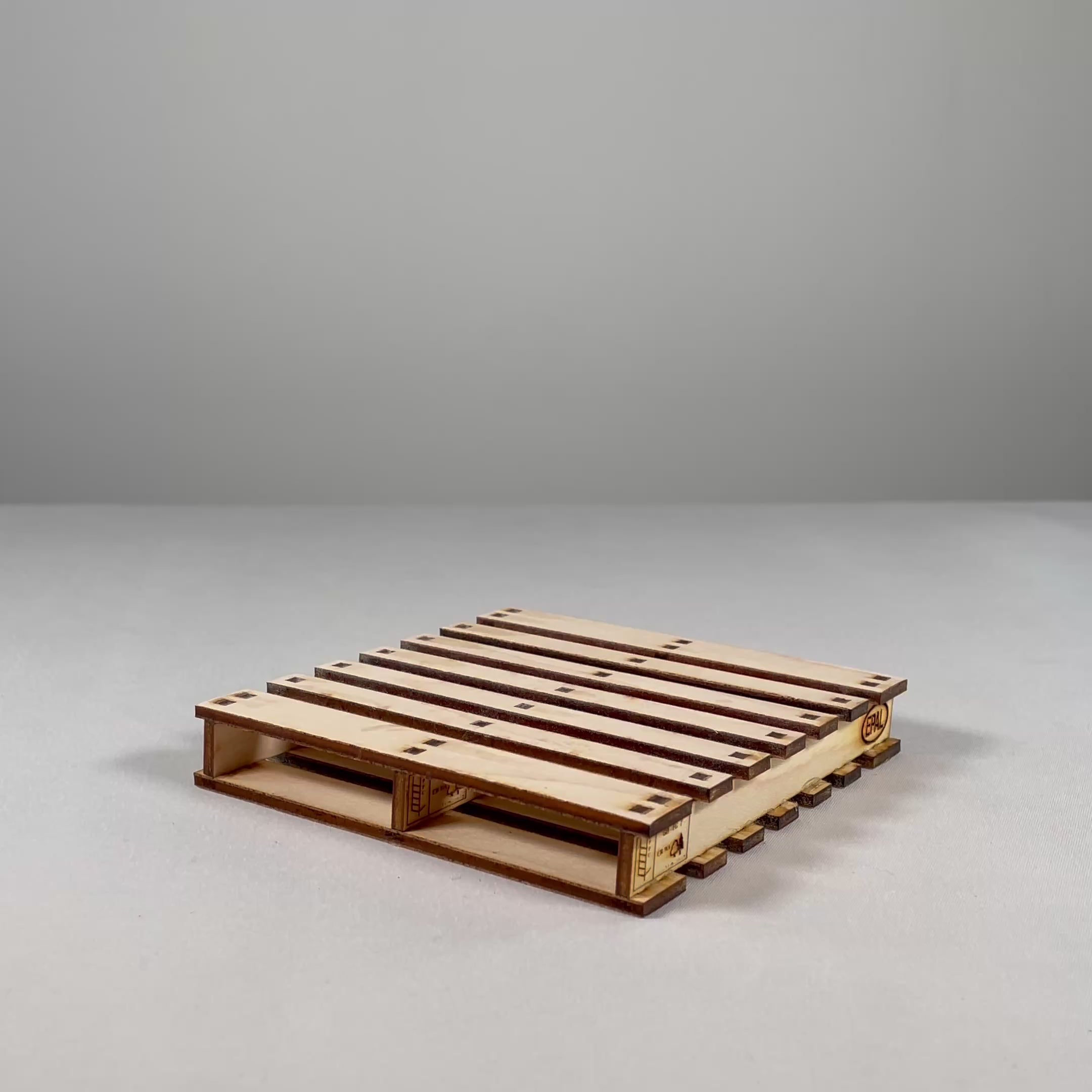video of pallet coaster