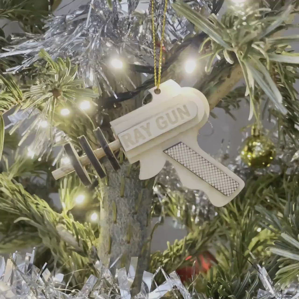 Christmas Raygun Bauble